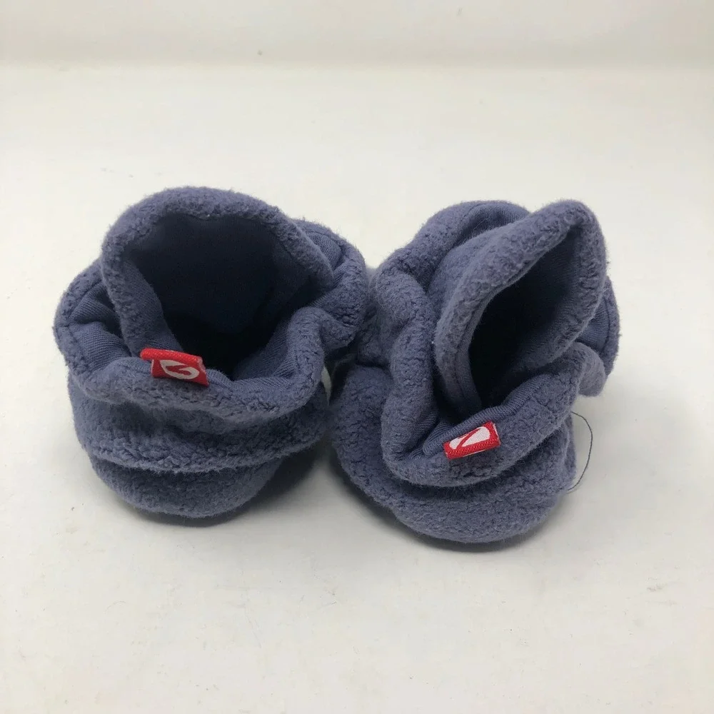 Zutano Bootie Bundle Unisex 12M 18M Baby Multi Color Fleece Organic Cotton Snaps